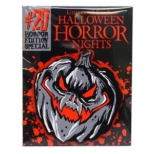 Universal Studios Halloween Horror Nights 30 Pumpkin Logo Magnet
